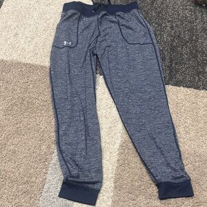 Under Armour Women's Heathered Navy Joggers